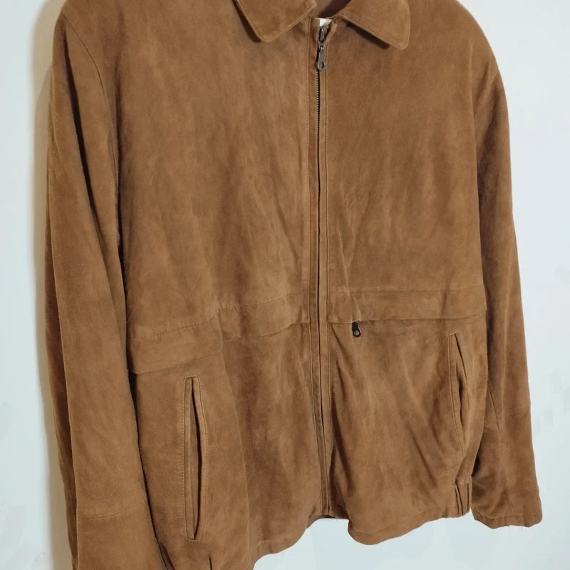 Giubotto Combipel vera pelle scamosciata