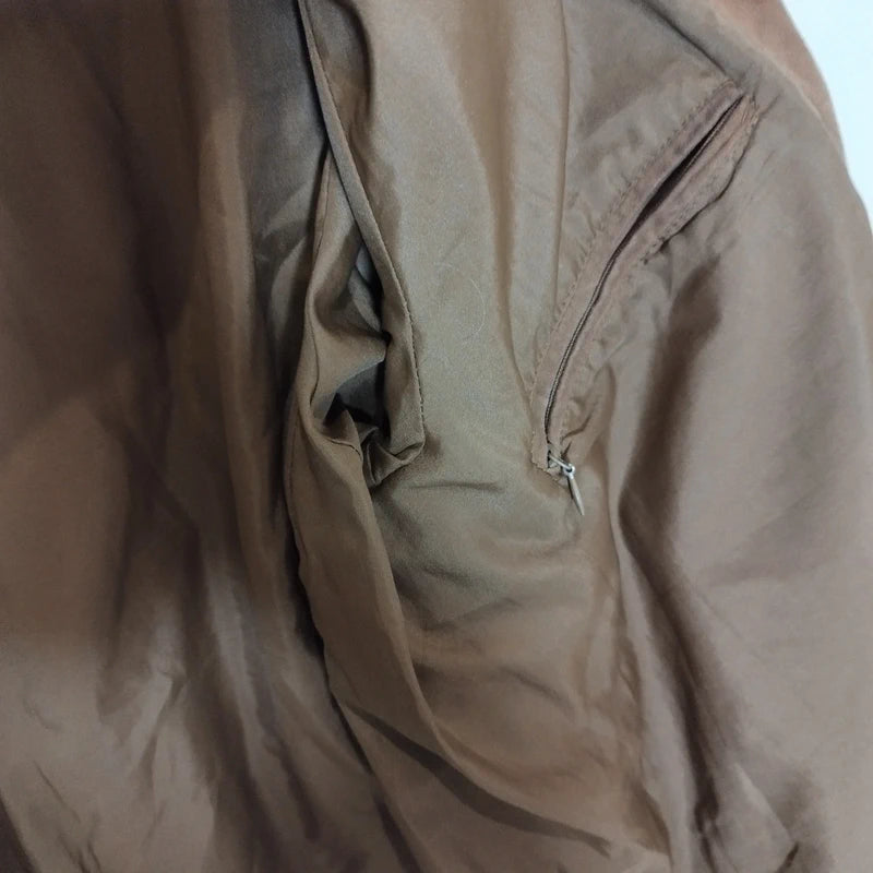 Giubotto Combipel vera pelle scamosciata