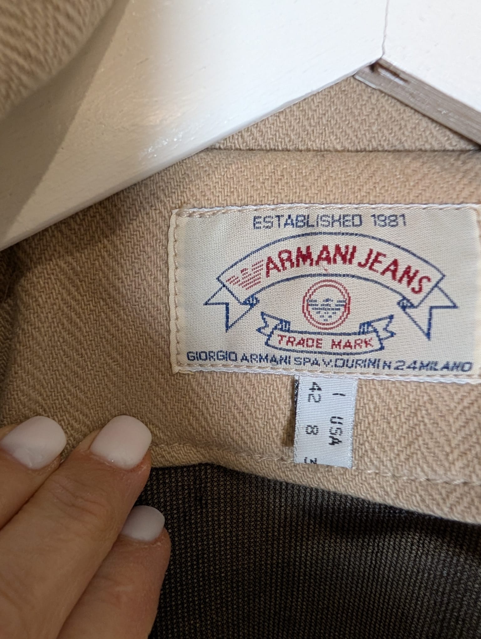 Trench donna Armani Jeans