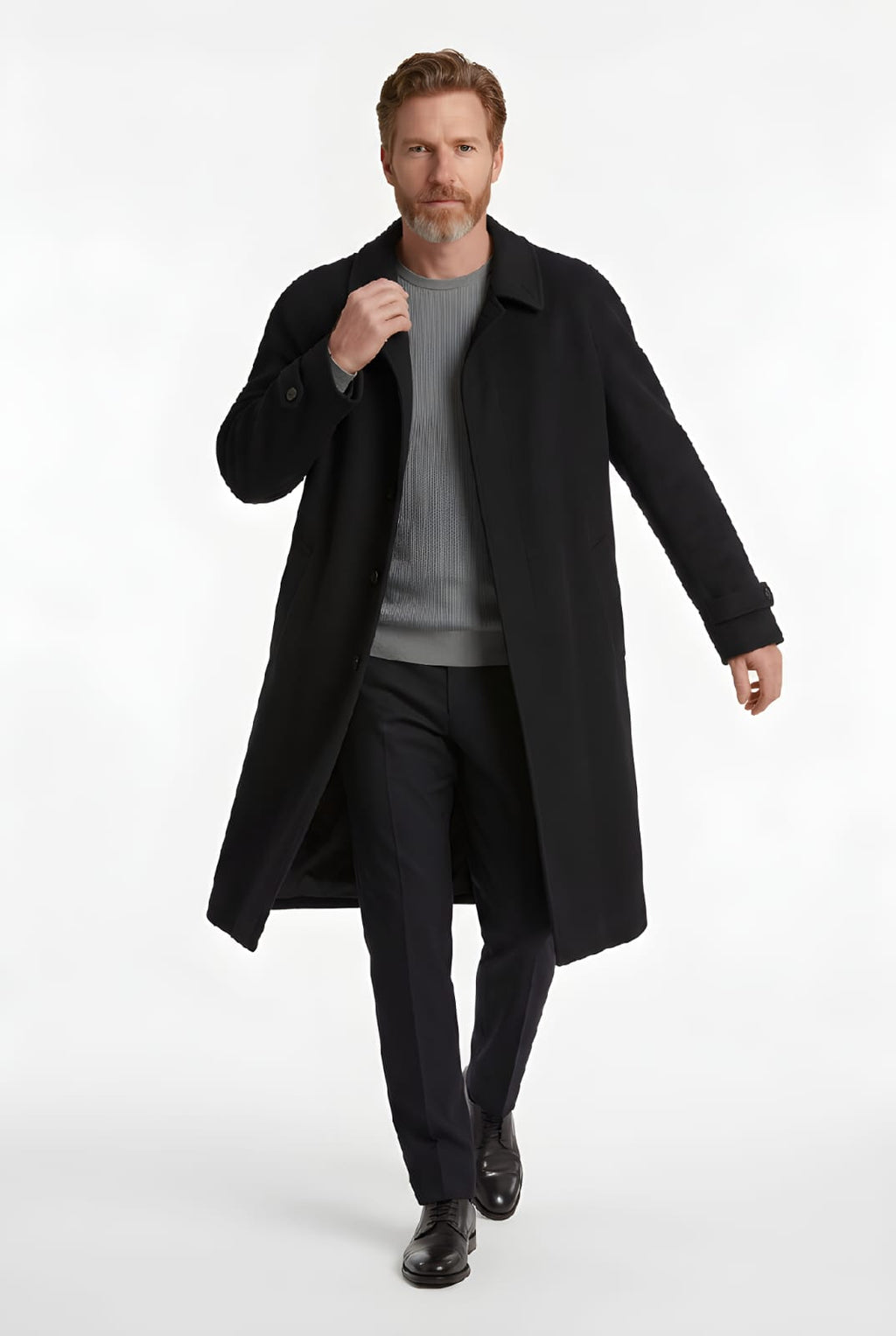 Cappotto classico lana e cashmere